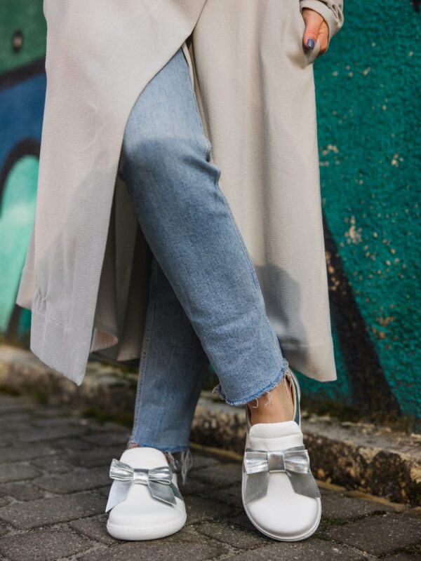 Półbuty barefoot damskie Karen – białe | Apavo Barefoot