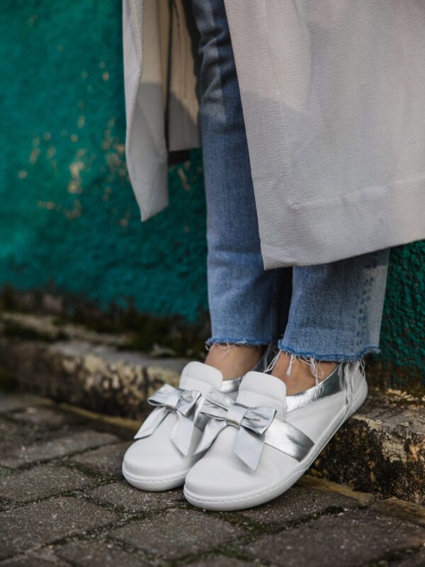 Półbuty barefoot damskie Karen – białe | Apavo Barefoot