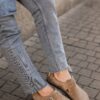 Beżowe półbuty barefoot APAVO Becky – szeroki, anatomiczny nosek barefoot