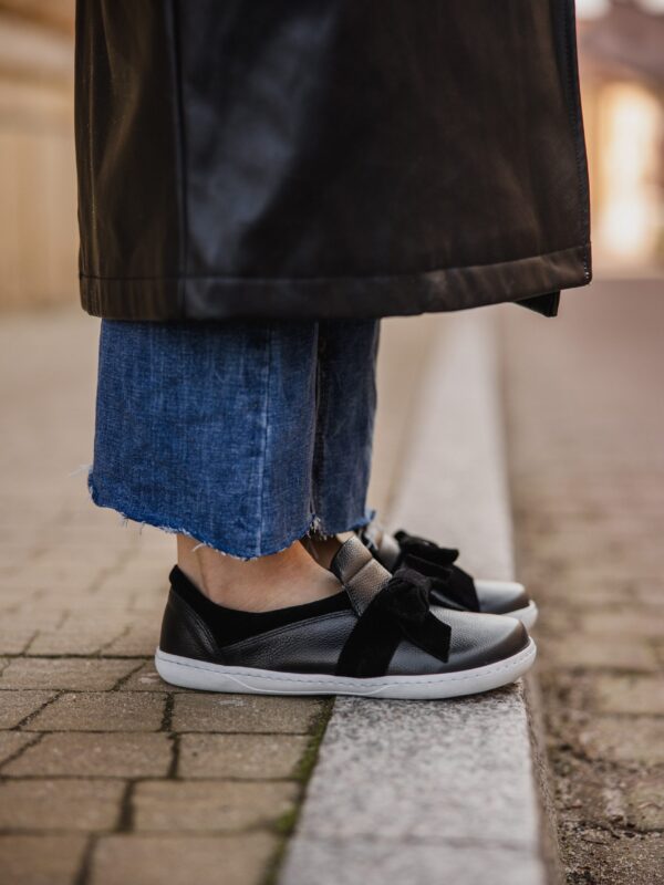 Półbuty barefoot damskie Karen – czarne | Apavo Barefoot