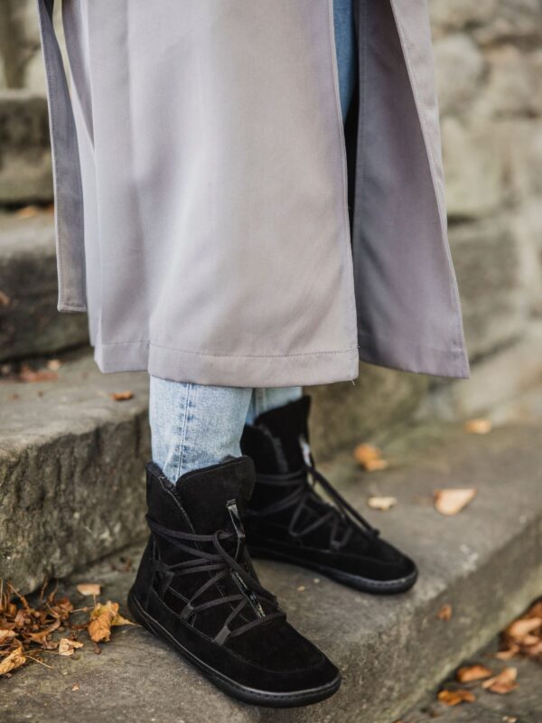 Botki Aspen czany welur