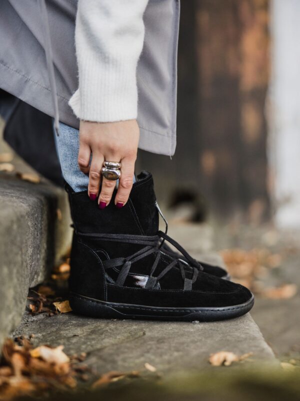 Botki Aspen czany welur