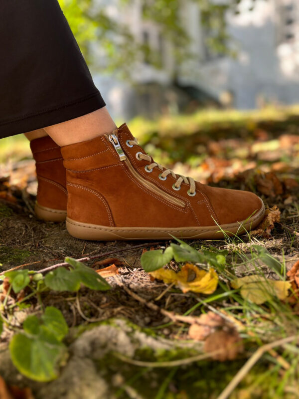 Botki Demi brązowy nubuk