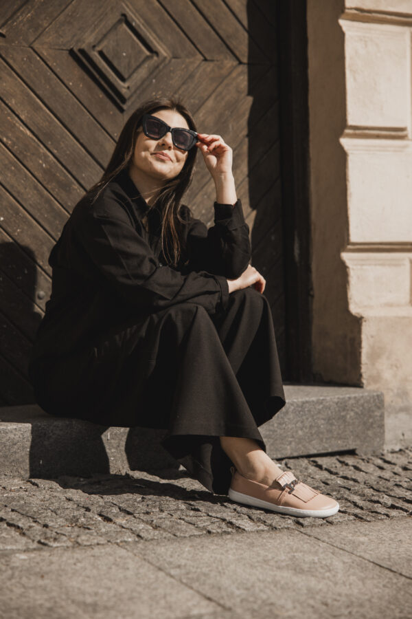 Półbuty Sofia róż - obrazek 3