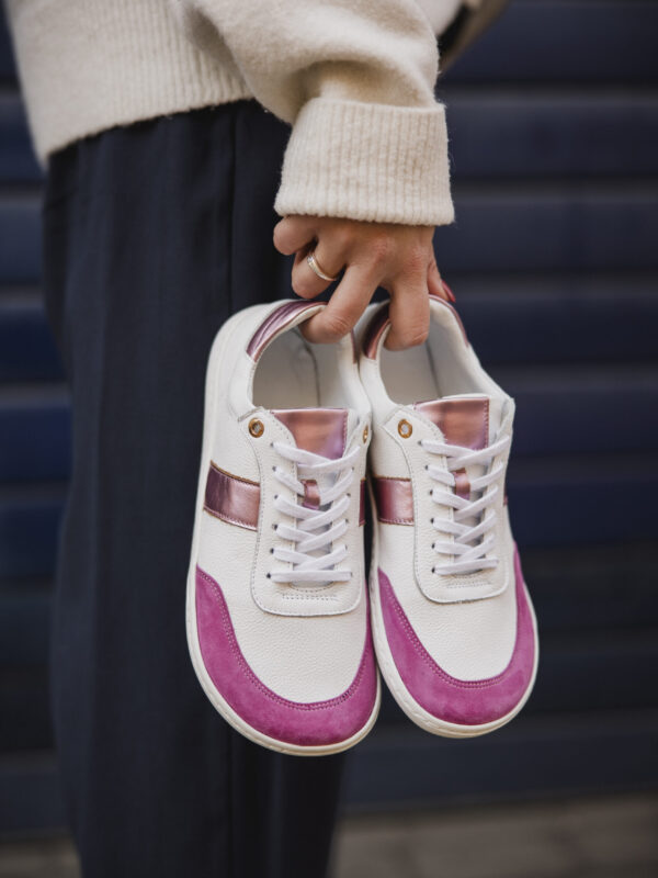 Półbuty barefoot damskie Celine – róż  | Apavo Barefoot